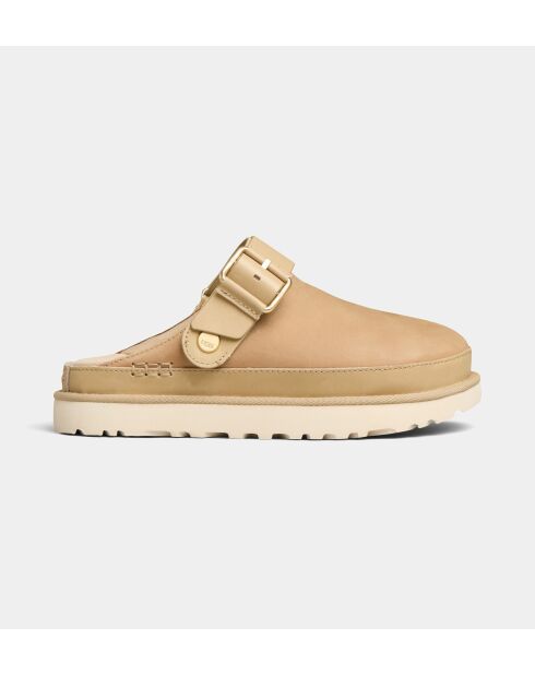 Sabots Goldenstar Villa nubuck beige