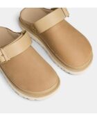 Sabots Goldenstar Villa nubuck beige