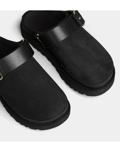 Goldenstar Villa schwarze Nubukleder