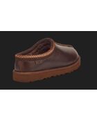 Pantofole Tasman lthr marrone scuro