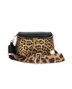 Gabriella gouden leren tas - 20x10x15 cm