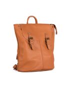 Sac en cuir Montichiari cognac - 31x15x37 cm