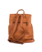 Sac en cuir Montichiari cognac - 31x15x37 cm