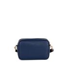 Tabita marineblaue Ledertasche - 22x10x15 cm