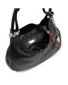 Alba zwarte multileren tas - 38x10x34 cm