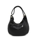 Alba zwarte multileren tas - 38x10x34 cm