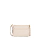 Matalia beige Ledertasche - 22x9x17 cm