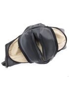 Novara schwarze Ledertasche+Cénerie - 29x13x34 cm