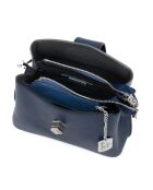 Bolso Elianna de piel marina - 22x10x19 cm