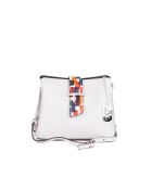 Sac en cuir Vida blanc - 22x10x17 cm