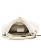 Sac en cuir Alba beige - 38x10x34 cm