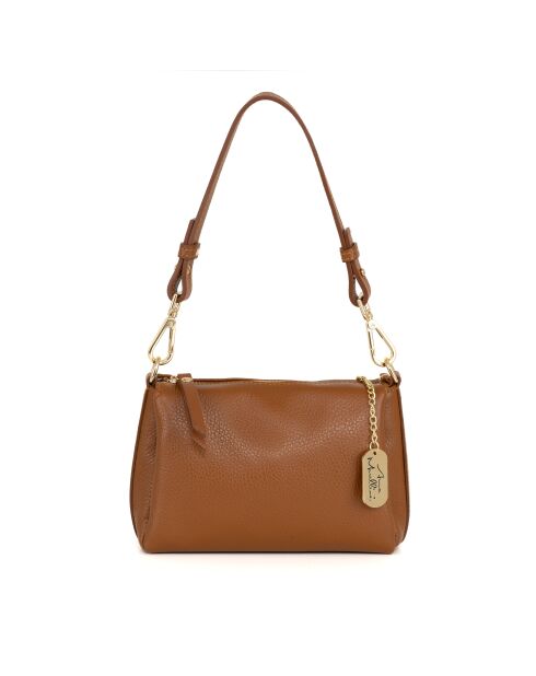 Sac en cuir Scilla cuoio - 30x11x15 cm