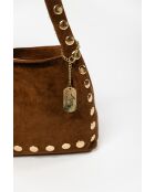 Bolso de piel Lania cuoio - 25x9x22 cm