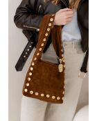 Bolso de piel Lania cuoio - 25x9x22 cm