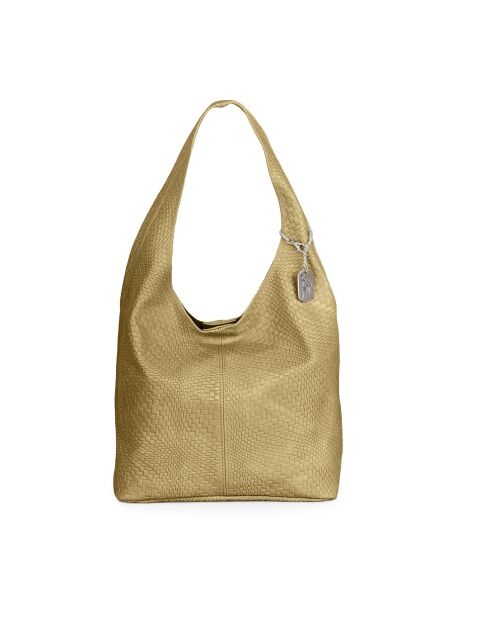 Palladia beige Ledertasche - 38x2x30 cm