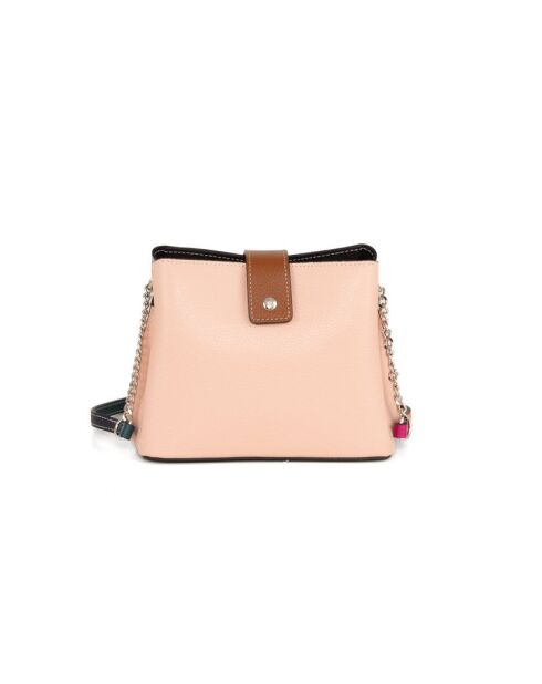 Ciosa Ledertasche nude mint - 22x10x17 cm