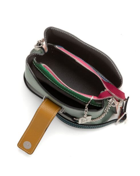 Ciosa Ledertasche nude mint - 22x10x17 cm