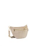 Iolanda helltaupefarbene Ledertasche - 36x12x22,5 cm