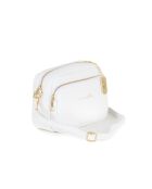 Sac en cuir Tabita blanc - 22x10x15 cm