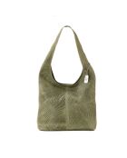 Palladia grüne Ledertasche - 38x2x30 cm