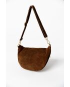 Sac en cuir Iolanda cuoio - 36x12x22,5 cm