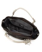 Borsa Solana in pelle moka - 42x20x30 cm