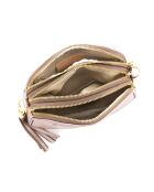 Sac en cuir Monte Sparagio pistolet en métal - 23x7x17 cm