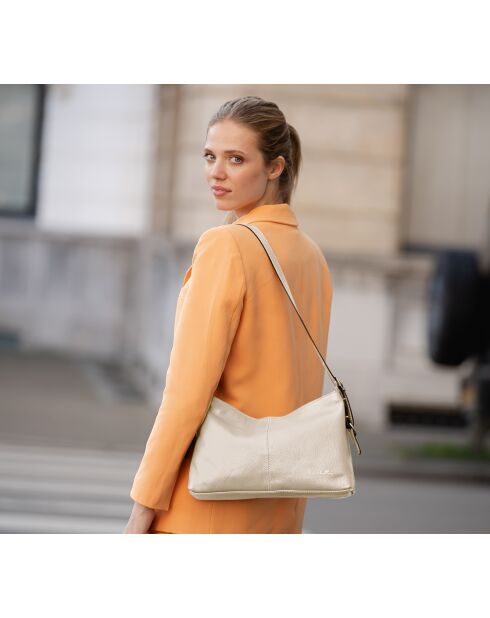 Brigida beigemulti Ledertasche - 36x9x24 cm