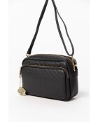 Borsa Colomba in pelle nera - 22x10x15 cm