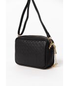 Borsa Colomba in pelle nera - 22x10x15 cm