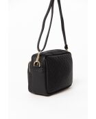Borsa Colomba in pelle nera - 22x10x15 cm