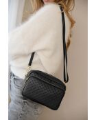 Borsa Colomba in pelle nera - 22x10x15 cm