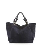 Dunkelblaue Gimignano Ledertasche - 45x20x50 cm