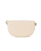 Berenice beige Ledertasche - 25x1x14 cm