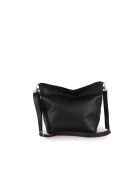 Borsa Trapani in pelle nera - 33x14x25 cm