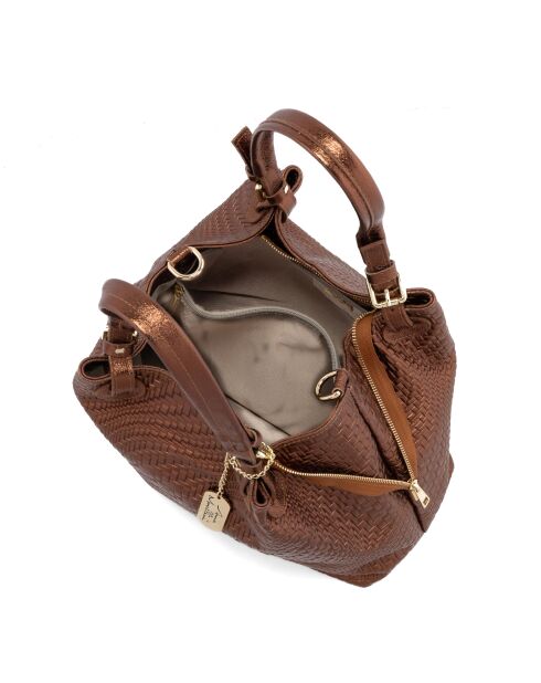 Eloisa notenleren tas - 38x16x28 cm