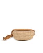 Niccone cognac leren tas - 25x4x14 cm