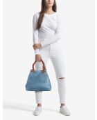 Fosdinovo acqua leren tas - 37x15x45 cm