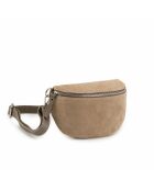 Filellia Ledertasche dunkeltaupe - 25x1x14 cm