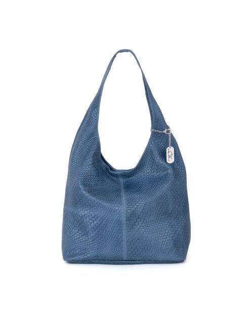 Palladia Jeans-Ledertasche - 38x2x30 cm