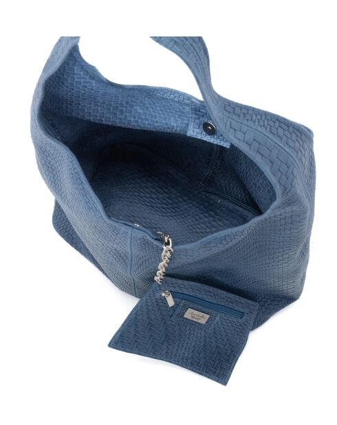 Palladia Jeans-Ledertasche - 38x2x30 cm