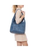 Palladia Jeans-Ledertasche - 38x2x30 cm