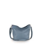 Trapani leren tas van glicine - 33x14x25 cm