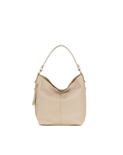 Sac en cuir Carrara cremina - 36x12x28 cm