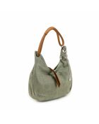 Bolso de piel Concetta piel verde - 38x10x34 cm