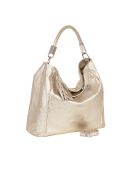 Allessandra platina leren tas - 38x14x36 cm