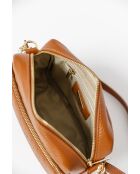 Borsa in pelle Colomba cuoio - 22x10x15 cm