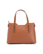 Corinna cuoio leren tas - 28x8x22 cm