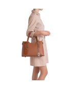 Corinna cuoio leren tas - 28x8x22 cm