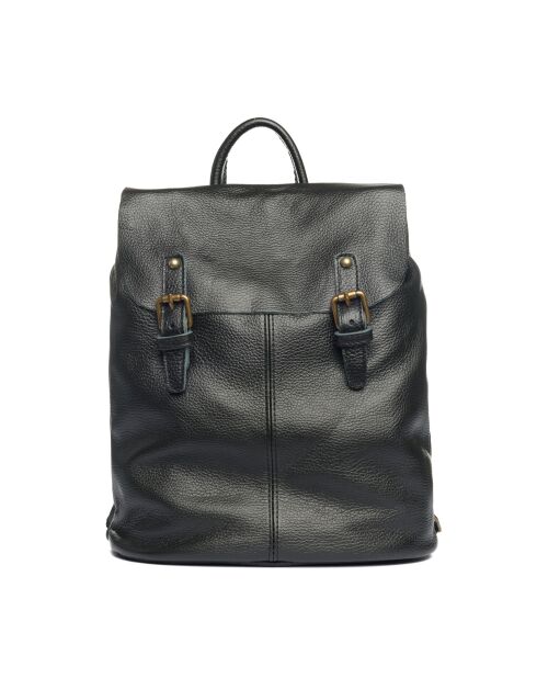 Borsa Montichiari in pelle nera - 31x15x37 cm